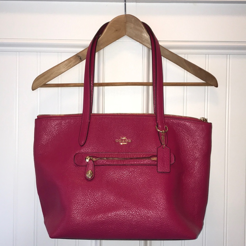 Authentic Coach Handbag Pink